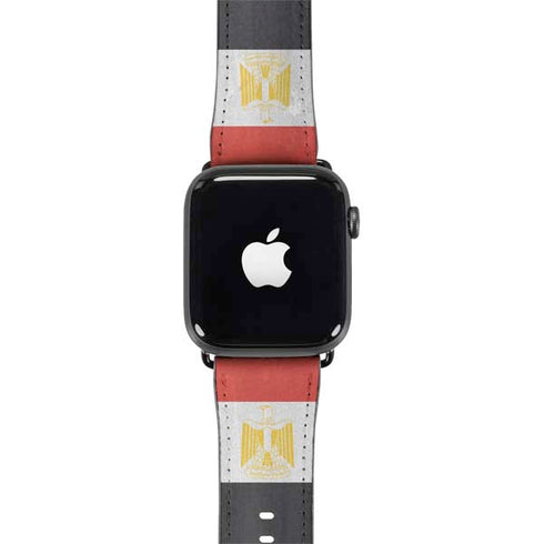 Egypt Flag Distressed Apple Watch Band 38-40mm